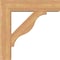 Ekena Millwork Funston Block Smooth Bracket w/ Offset Brace, Western Red Cedar, 7 1/2"W x 30"D x 30"H BKT0806X30X30FST05SWR - alternate 2